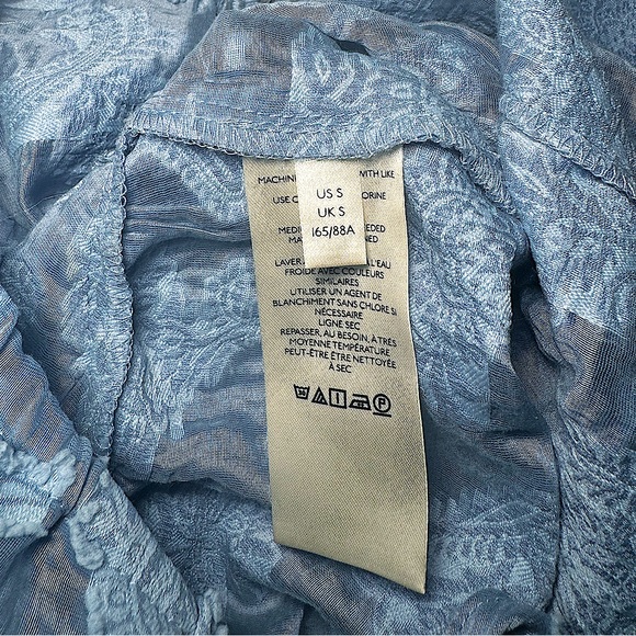 BRAND NEW / FREE PEOPLE - Bluemoon Callie Crew Neck 3/4 Sleeve Blouse (Size S) - Picture 7 of 11